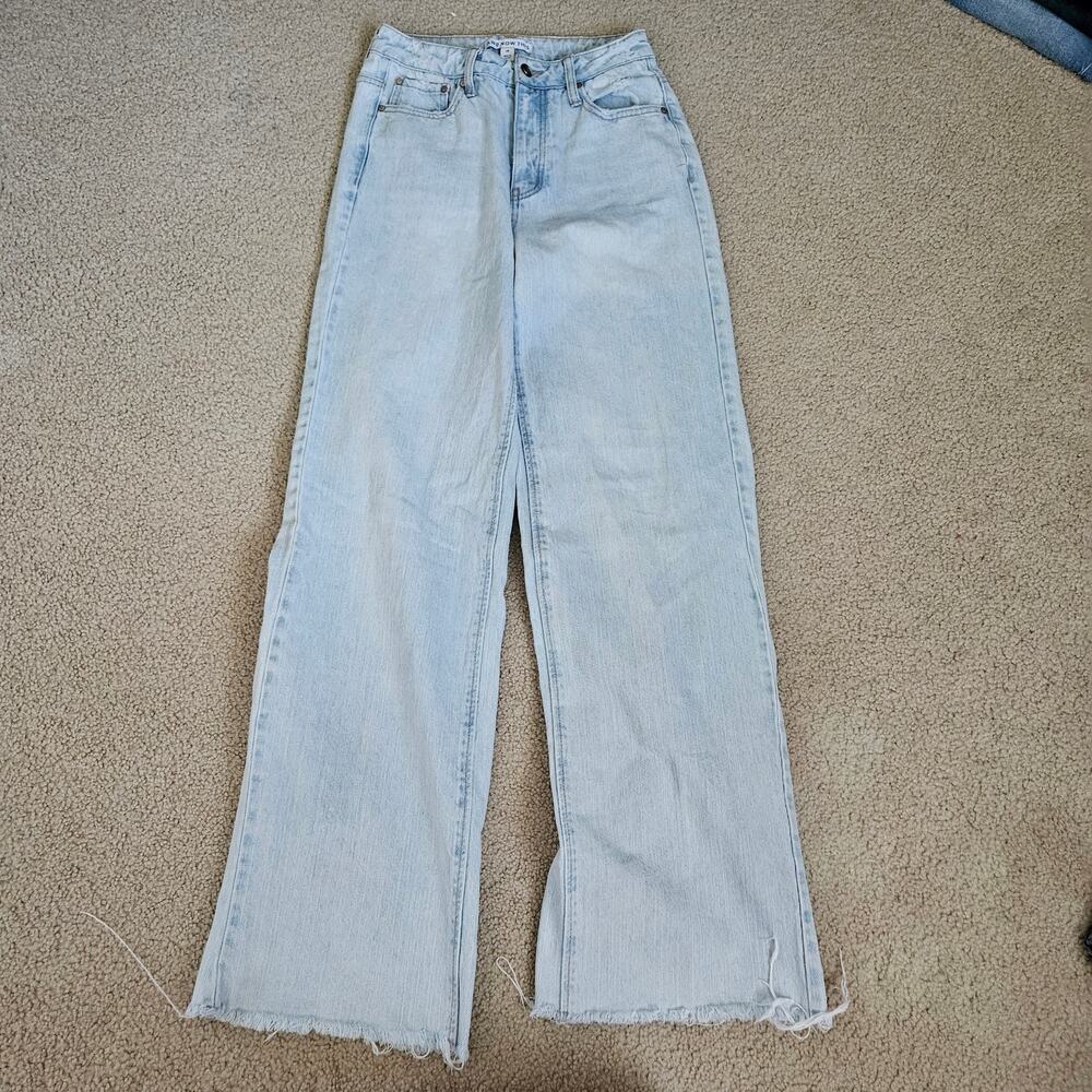 And Now This Wide Leg Denim Jeans 26